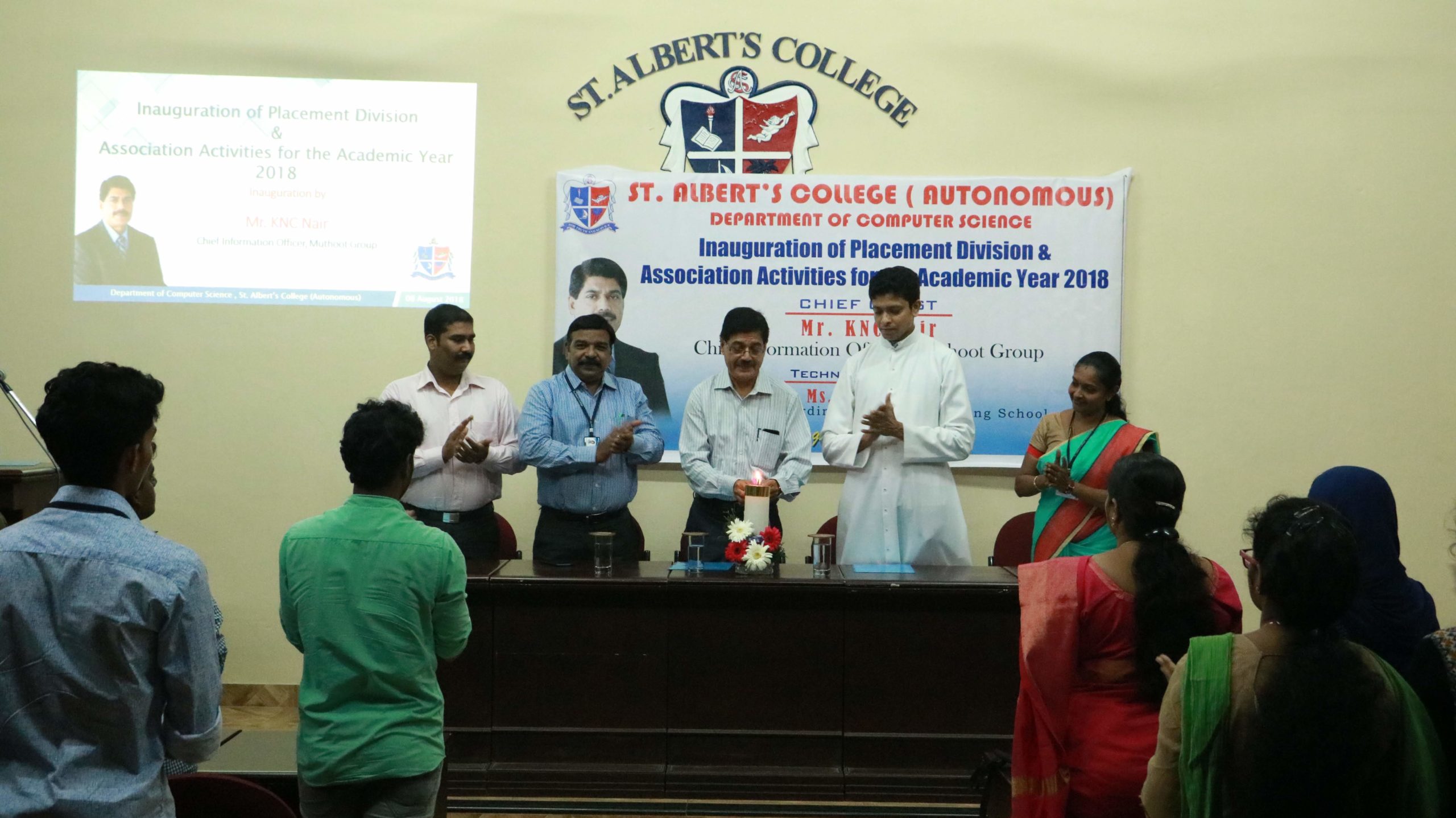 Inauguration of Department Association and Placement Division