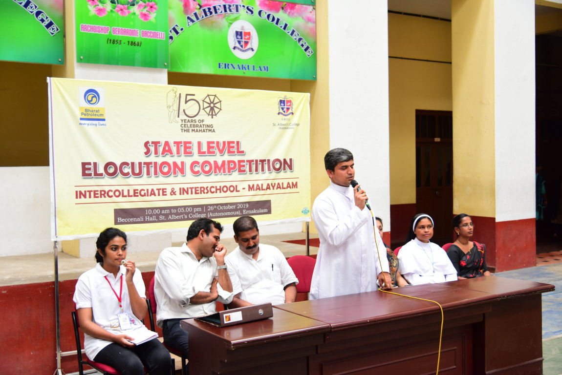 State Level Inter Collegiate Elocution Competition 2019