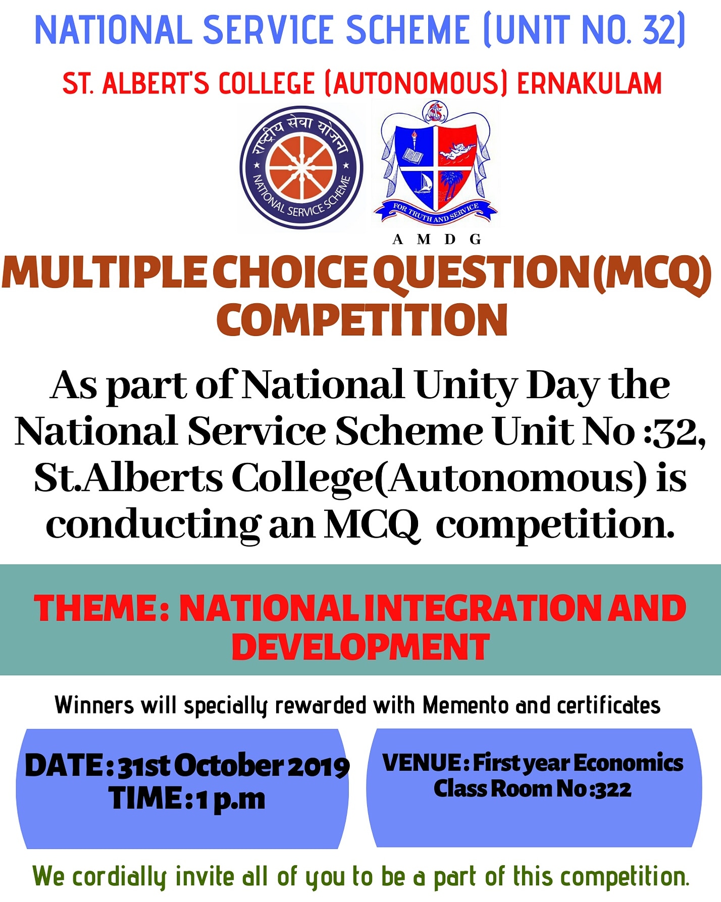 Multiple  Choice Question (MCQ)  Competition