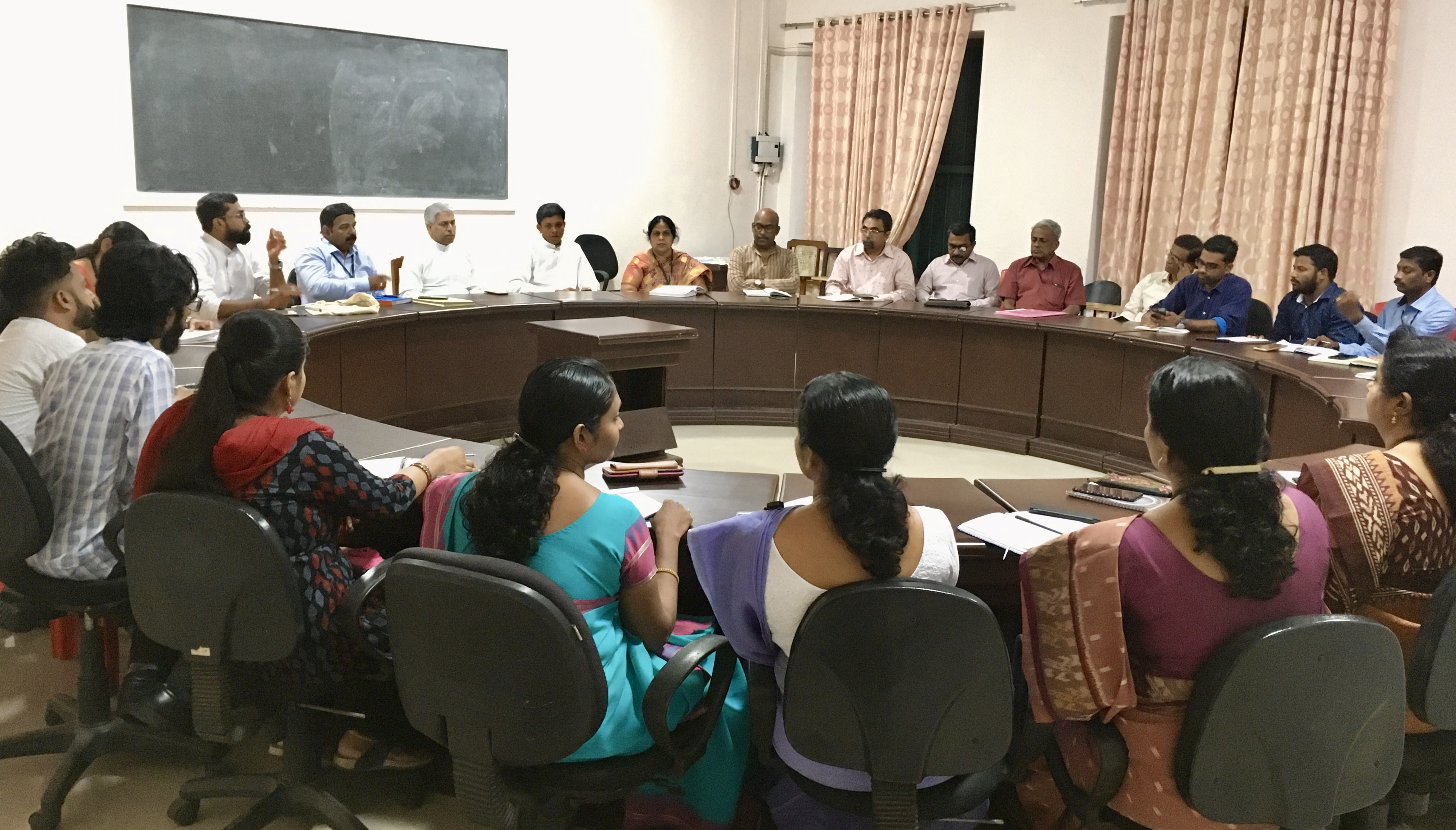 St. Albert’s College (Autonomous) Extended Executive Meeting  held on 11th November 2019