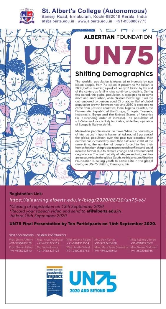 UN75 – Shifting Demographics