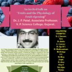 An Invited Talk on “Fruits and the Physiology of Fruit Ripening”