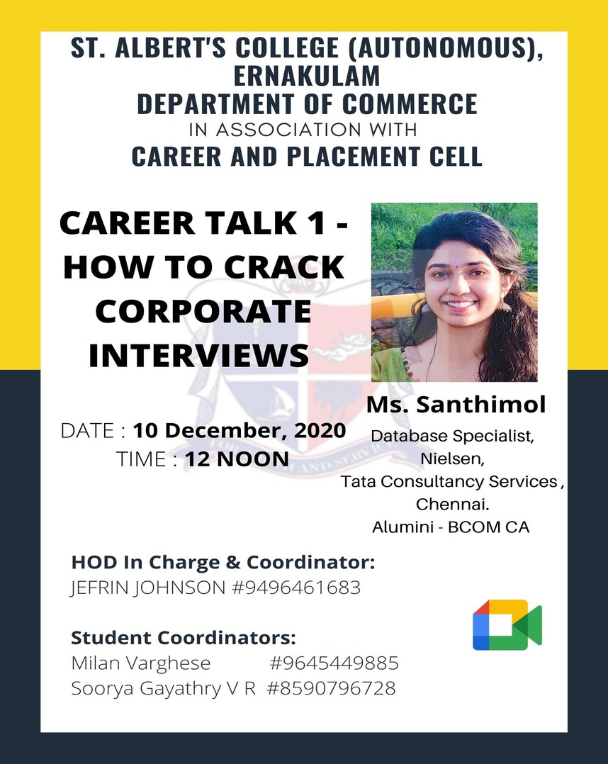 Career Talk on How to Crack Corporate Interviews
