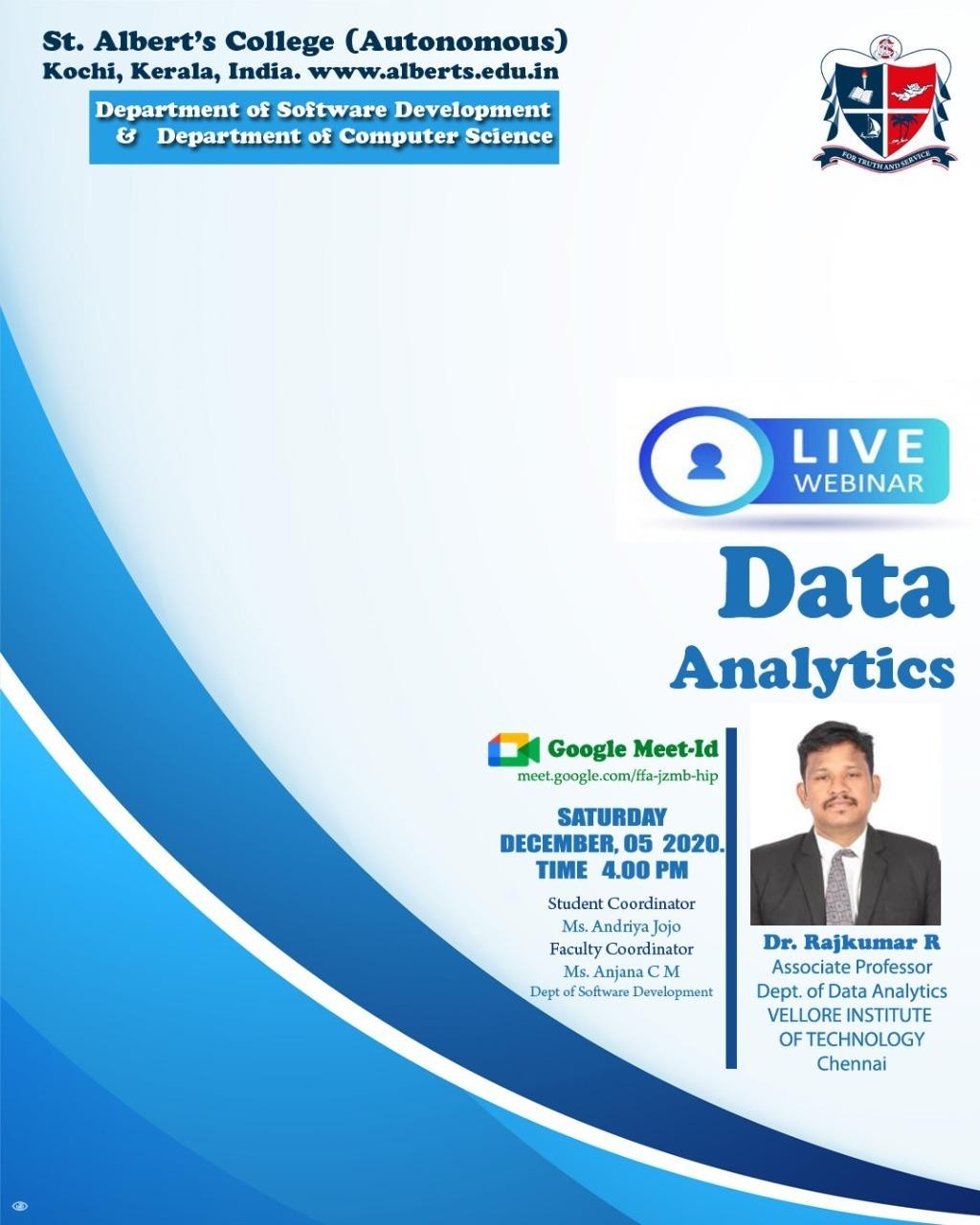 Webinar on Data Analytics