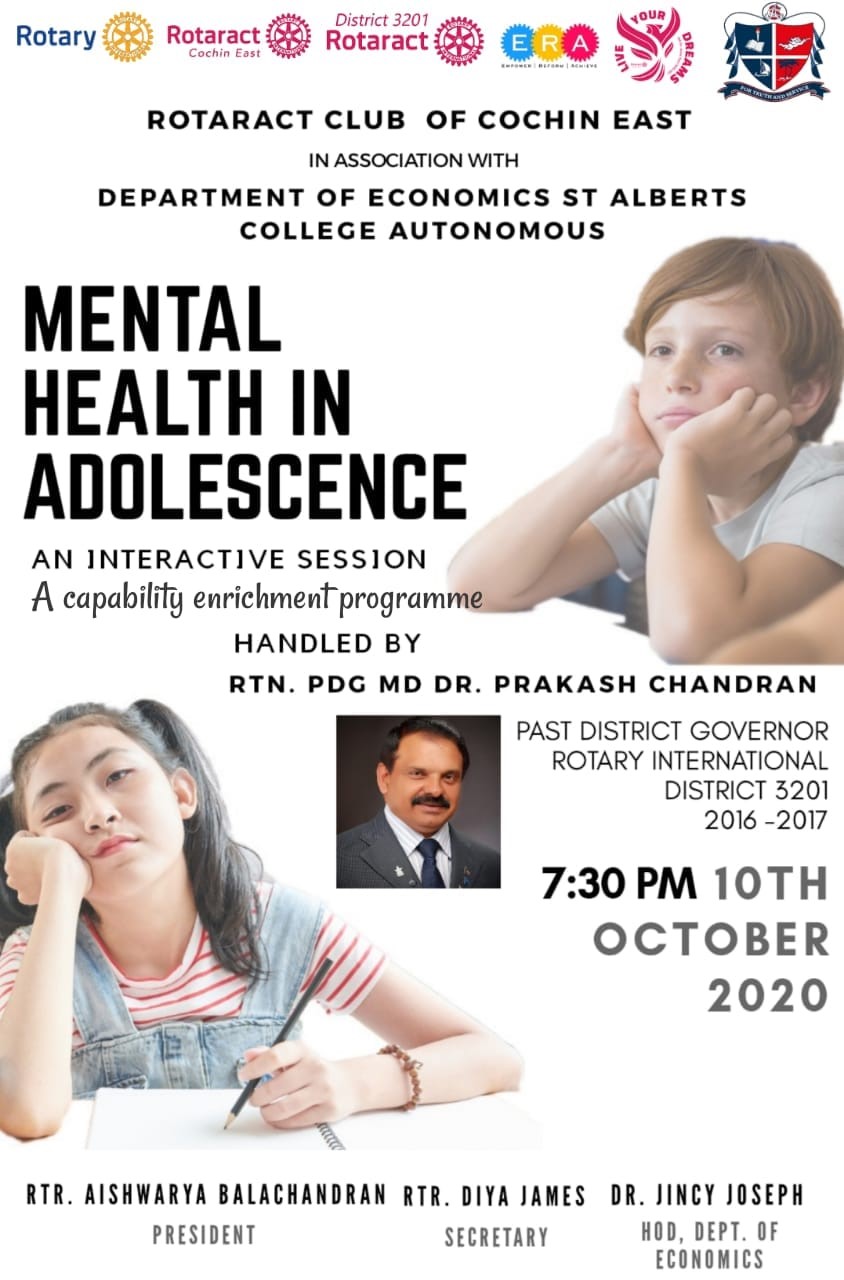 Webinar on Mental Health in Adolescence