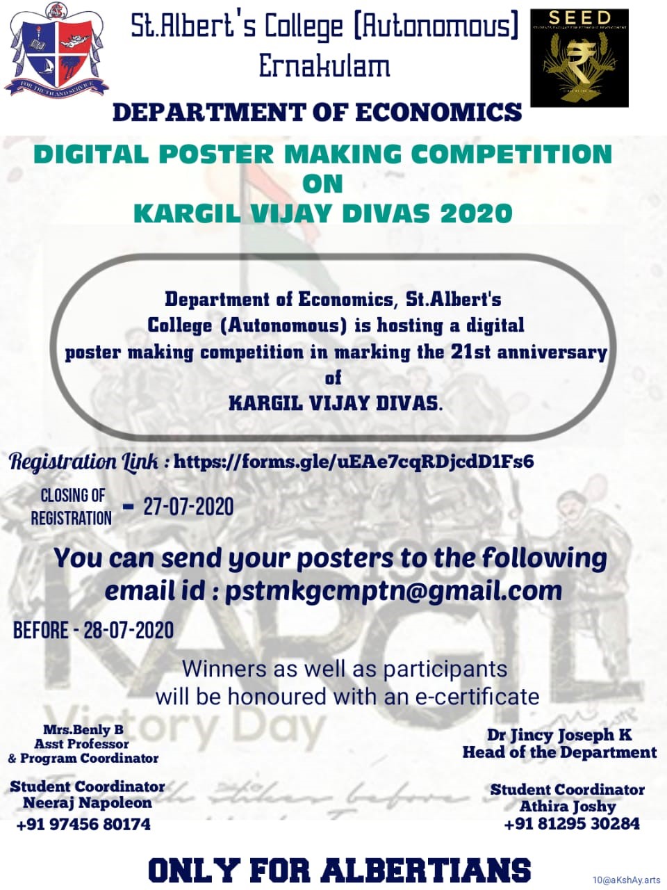Economics – Digital Poster Making Competition