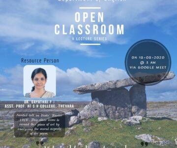 English (Aided) – Easter 1916.