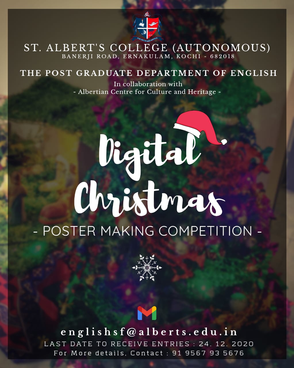 Digital Christmas Poster Making Competiton