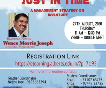 National Webinar – Just-in-Time