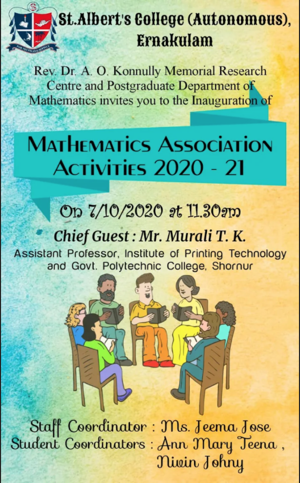 Mathematics Association Inauguration