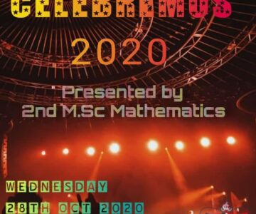 Maths – Celebremos 2020.