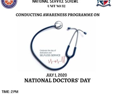 NSS – Doctors’ Day 2.