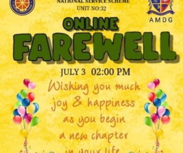 NSS – Online Farewell 1.