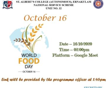 NSS – World Food Day.