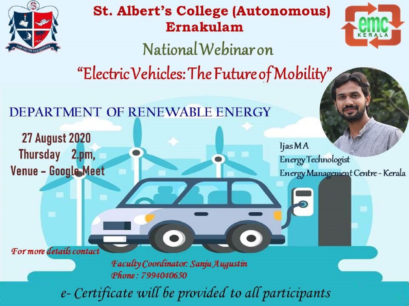National Webinar on Electric Vehicles: The Future of Mobility