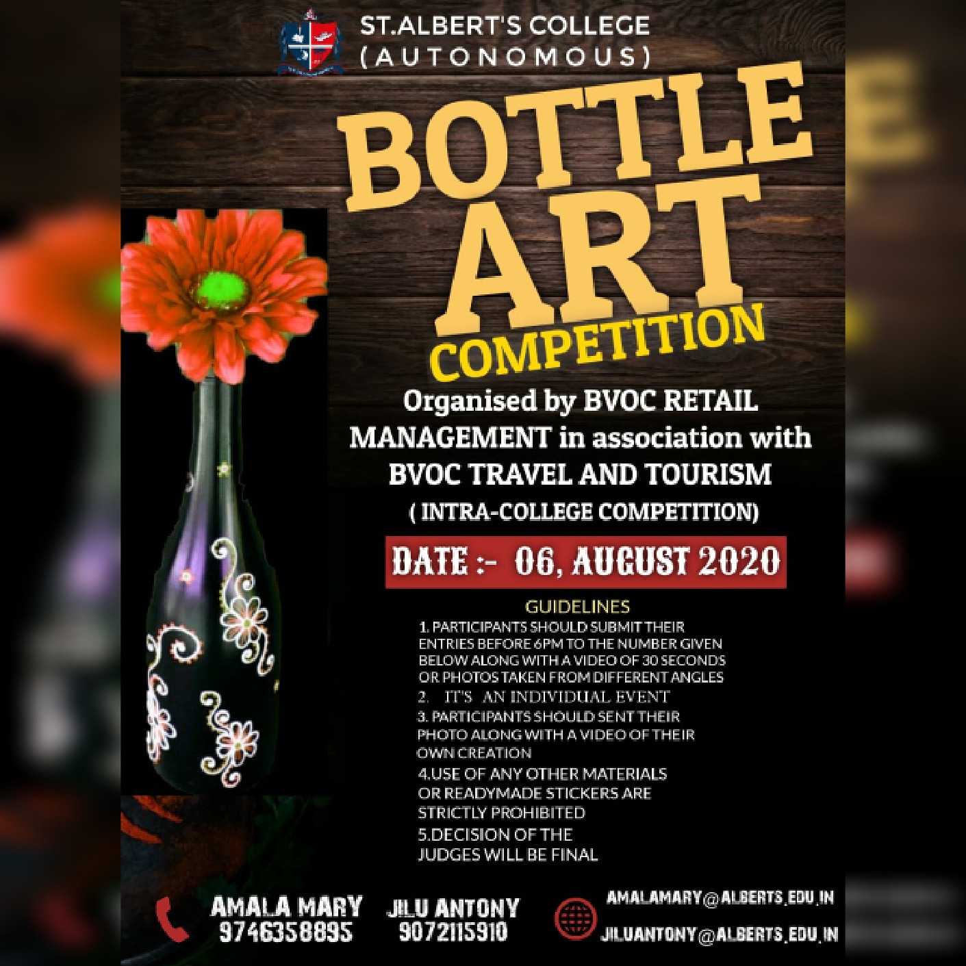 Bottle Art Competition