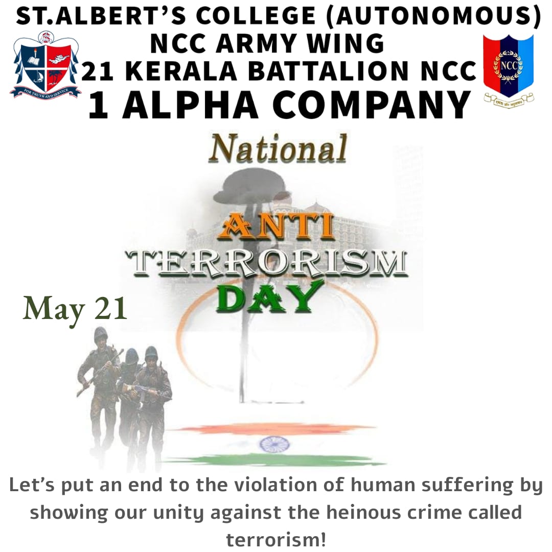 National Anti Terrorism Day – NCC Army Wing