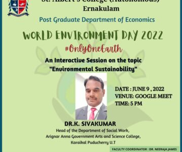 World Environment Day 2022 – Environmental Sustainability