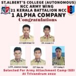 Congratultions – NCC Army Wing Cadets