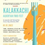 KALAKKACHI – Food Fest – Research Department of Fisheries and Aquaculture