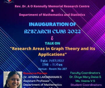 Inauguration of the Research Club