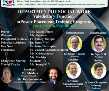 The Valedictory Function of the Power Placement Training Program