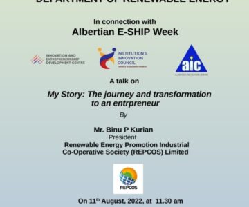 Talk on – Albertian E- Ship Week