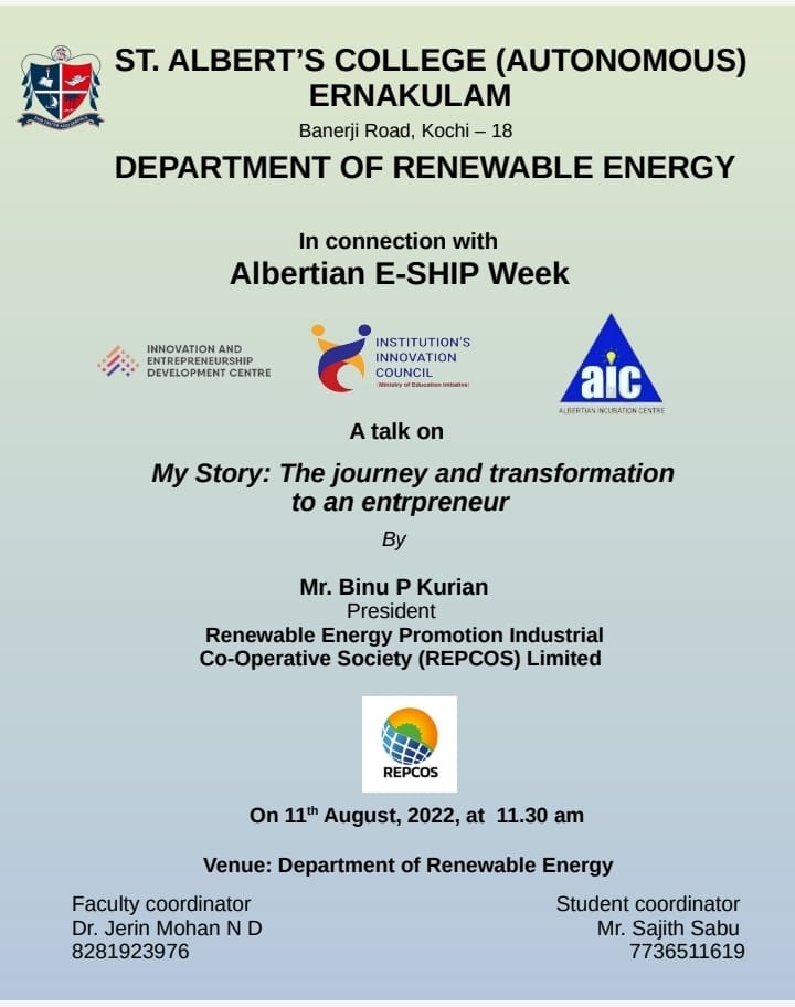 Talk on – Albertian E- Ship Week