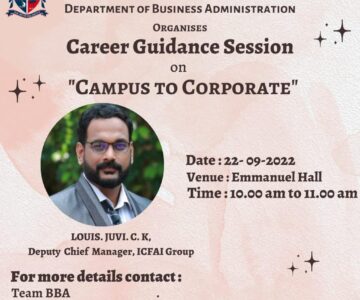 career Guidance session on Campus to Corporate