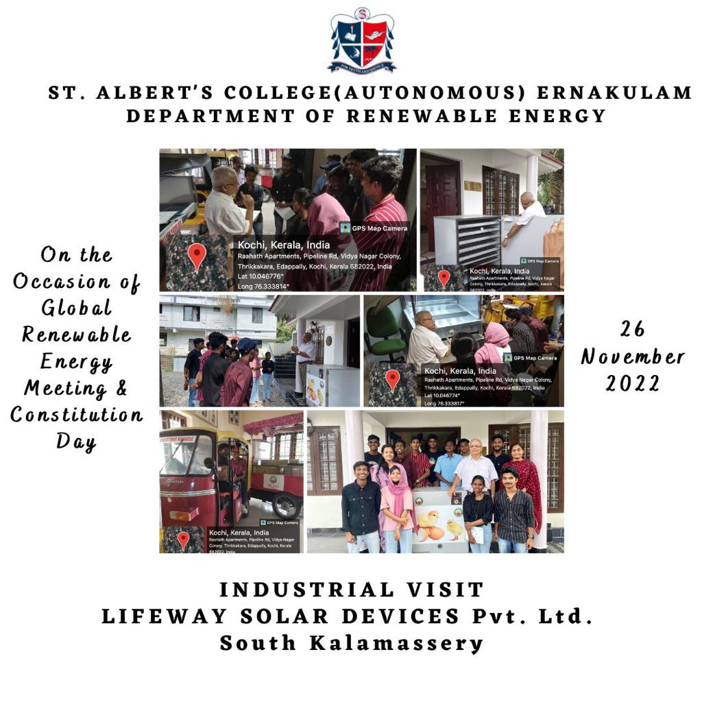 Industrial Visit to Lifeway Solar Devices Pvt.Ltd