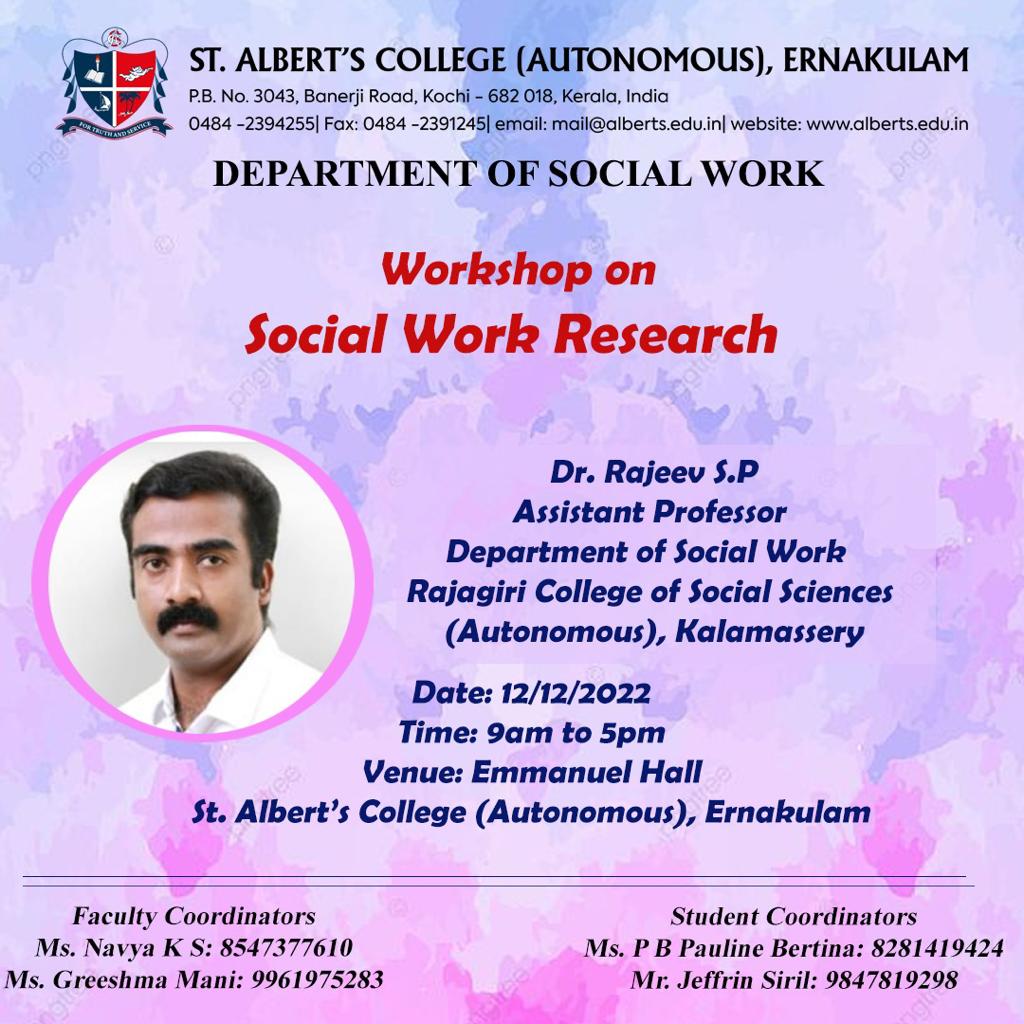 Social Work Research- Workshop