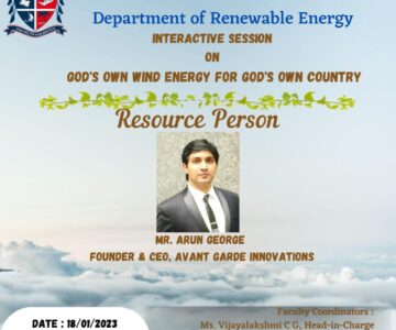 God’s Own Wind Enery for God’s Own Country