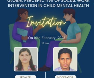 Global Perspective of Social Work Intervention in Child Mental Health