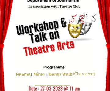 Workshop & Talk on Theatre Art