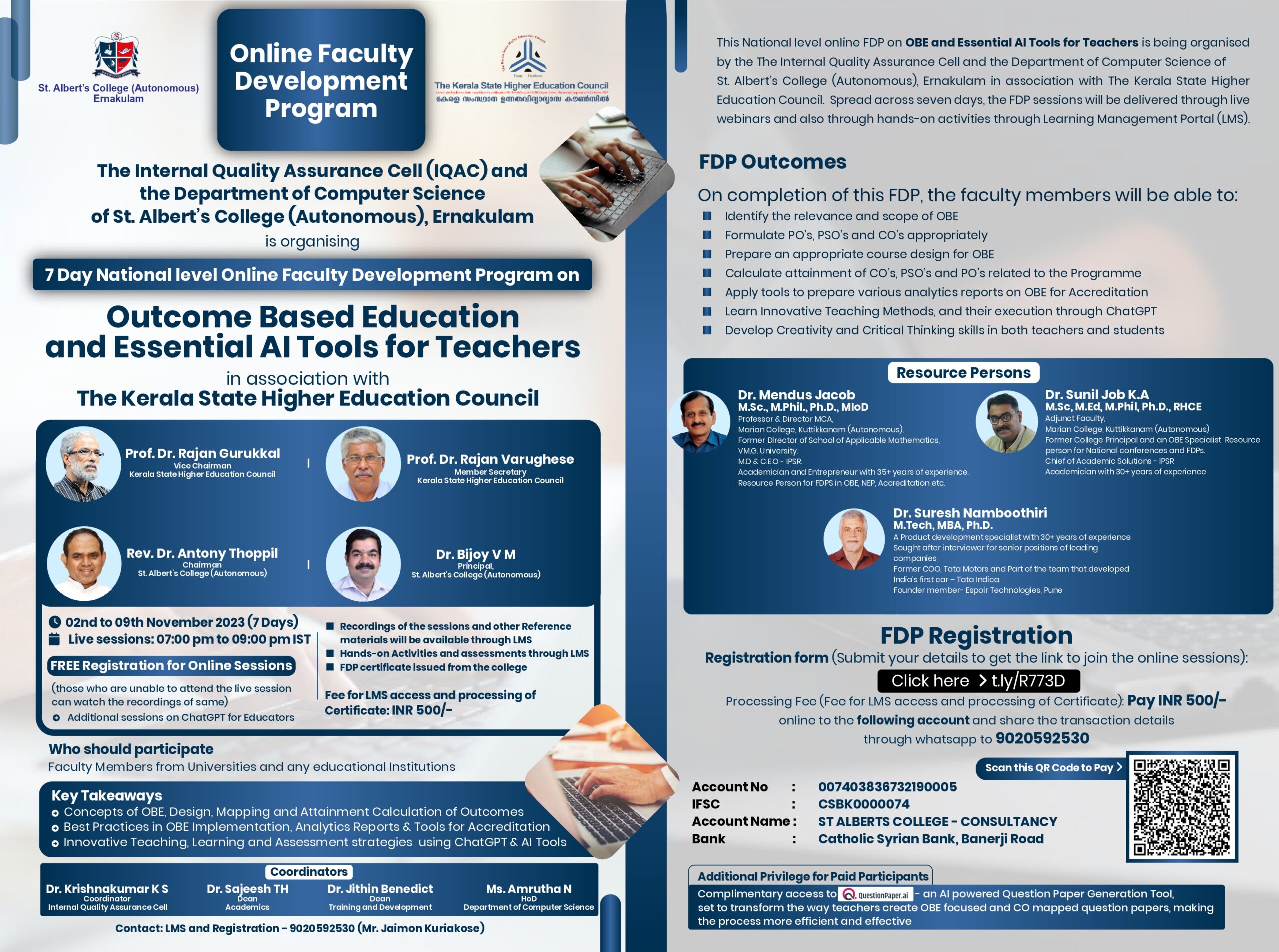 Online Faculty Development Programme