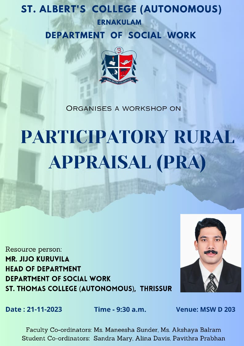 PARTICIPATORY RURAL APPRAISAL (PRA)