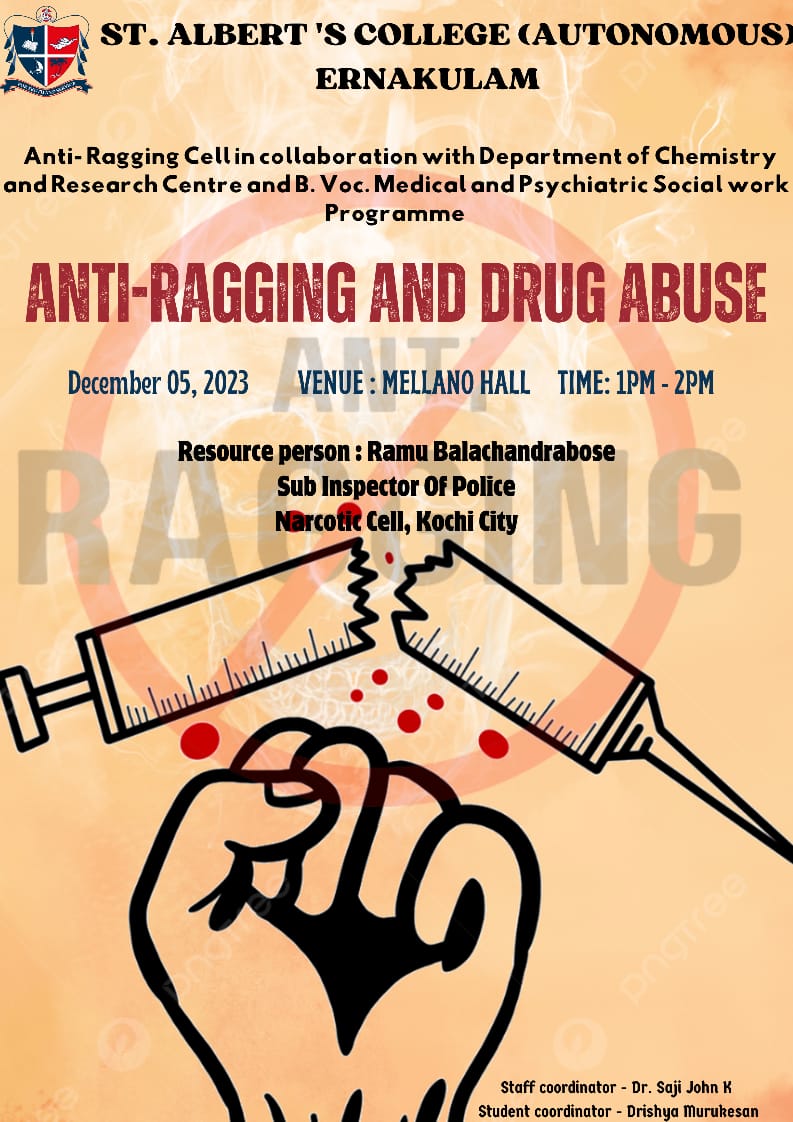 ANTI-RAGGING AND DRUG ABUSE