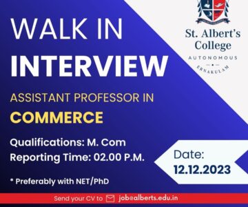 WALK IN INTERVIEW