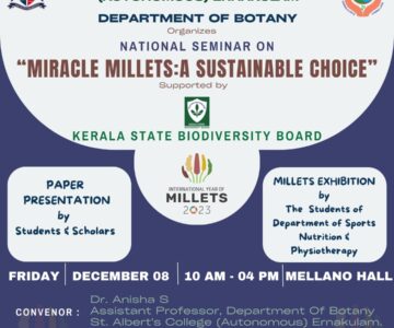 MIRACLE MILLETS:A SUSTAINABLE CHOICE