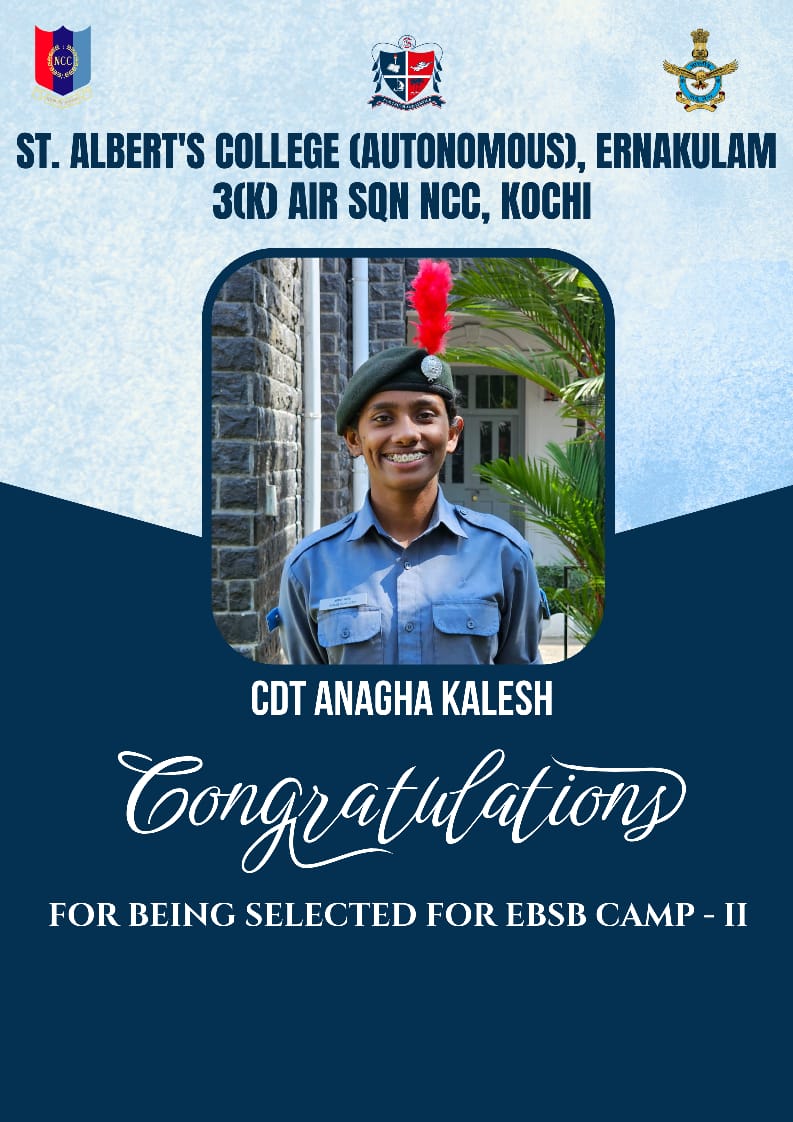 Congratulations- CDT ANAGHA KALESH
