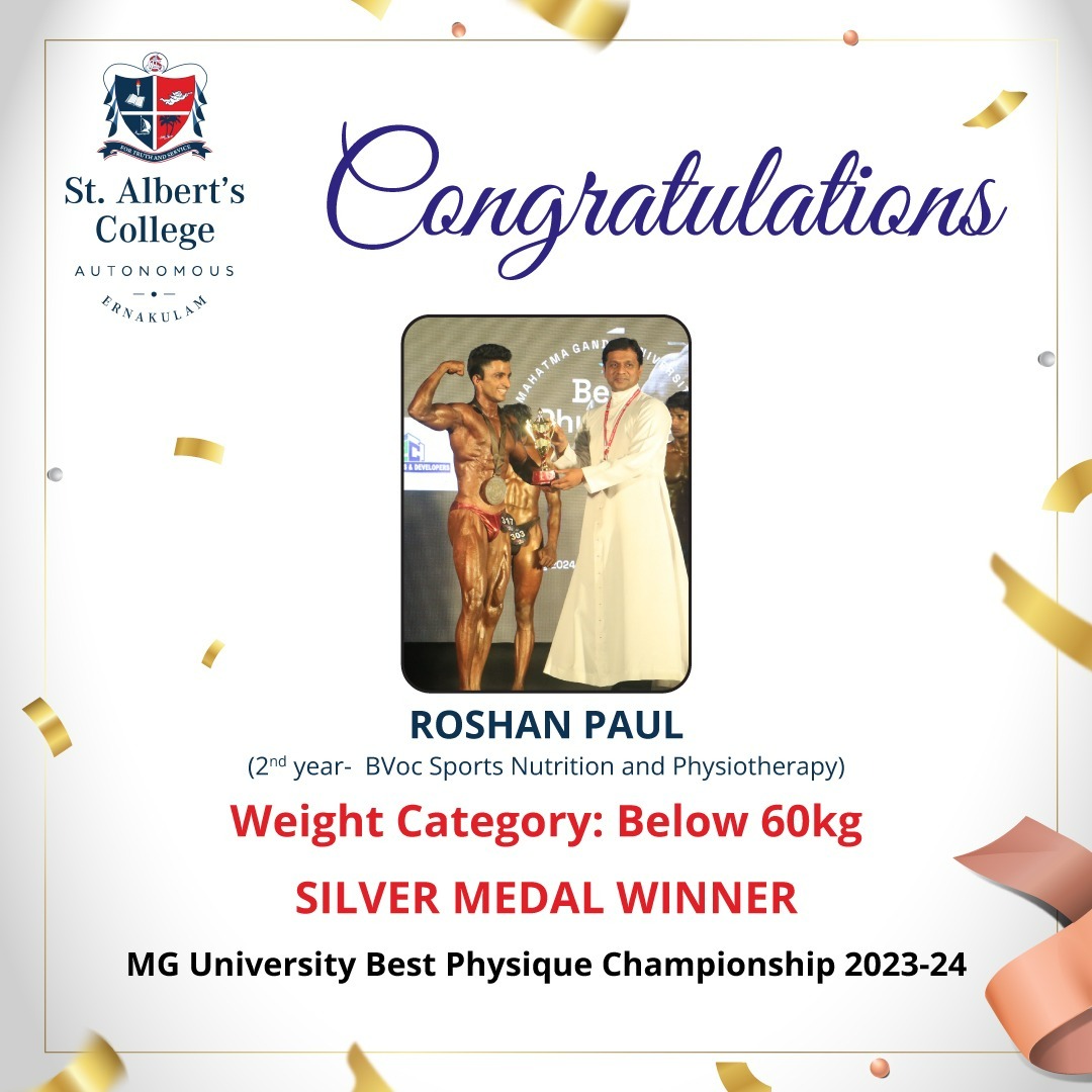 Congratulations Roshan Paul