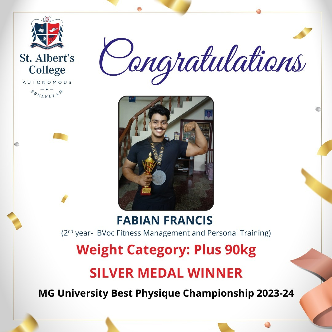 Congratulations FABIAN FRANCIS