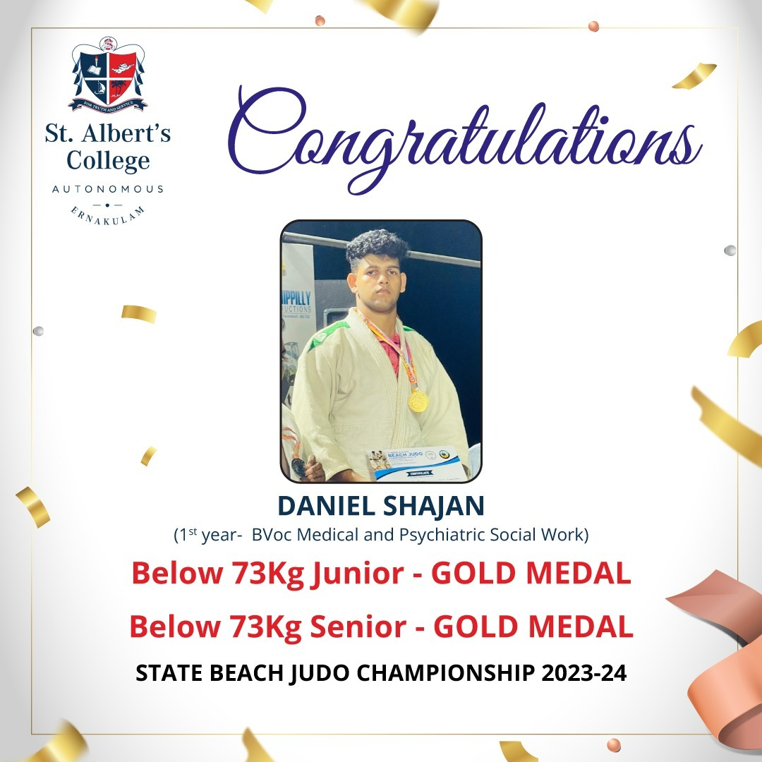Congratulations Daniel Shajan