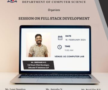 SESSION ON FULL STACK DEVELOPMENT