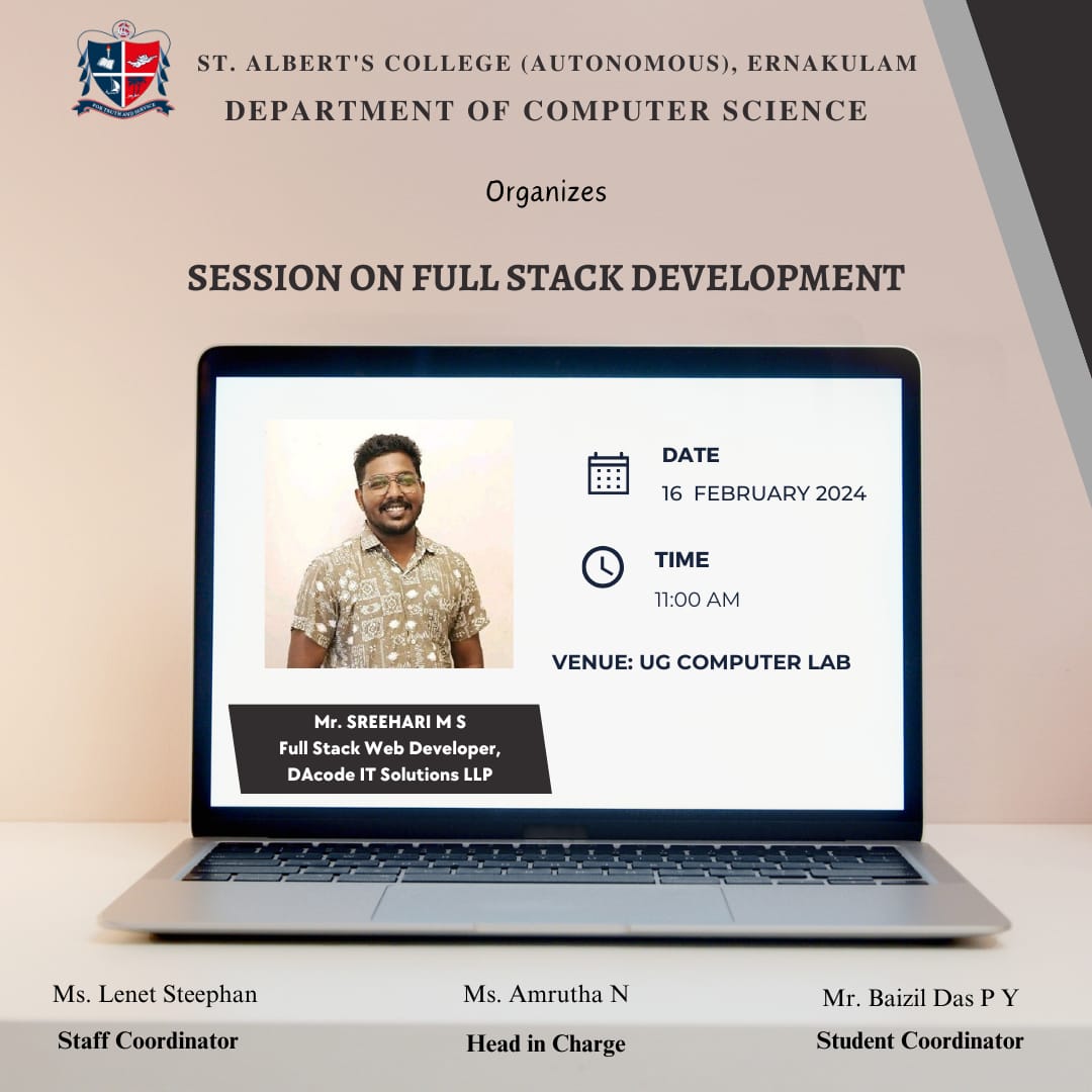 SESSION ON FULL STACK DEVELOPMENT