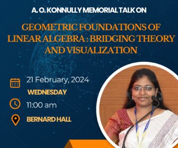 GEOMETRIC FOUNDATIONS OF LINEARALGEBRA : BRIDGING THEORY AND VISUALIZATION