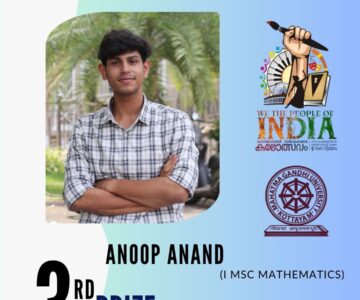 Congratulations Anoop Anand