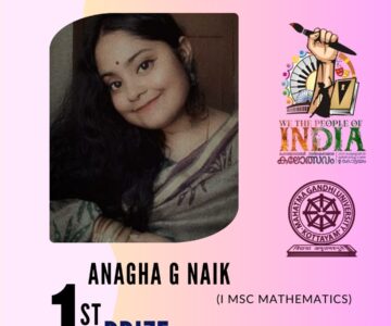 Congratulations Anagha G Naik