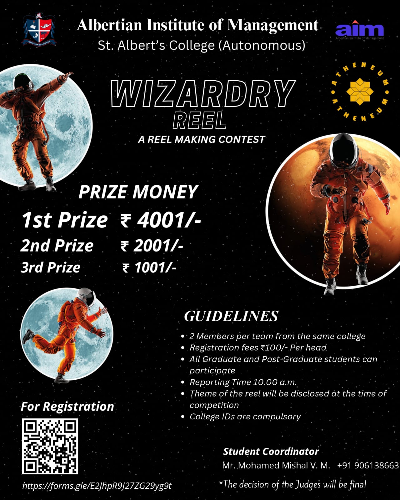 WIZARDRY FEEL A REEL MAKING CONTEST