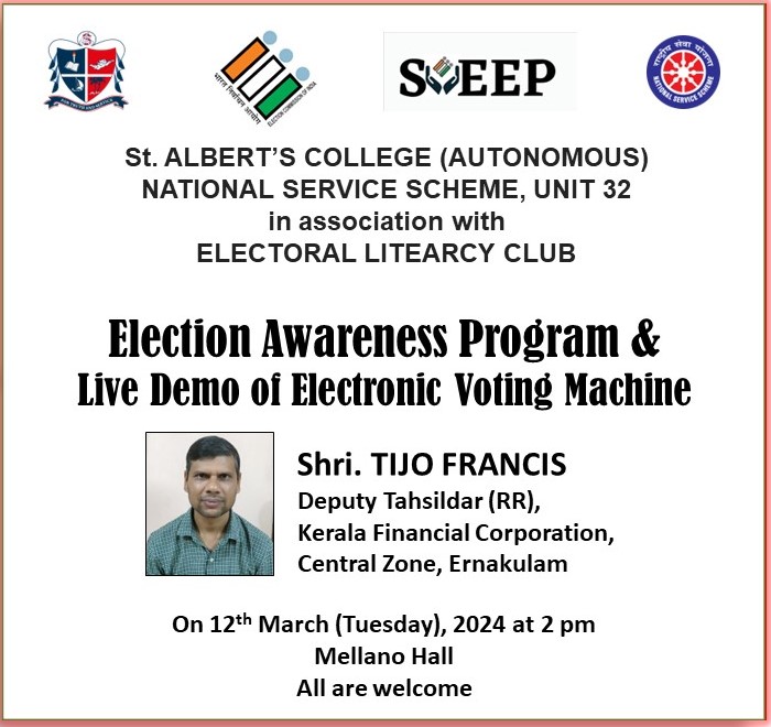 Election Awareness Program & Live Demo of Electronic Voting Machine